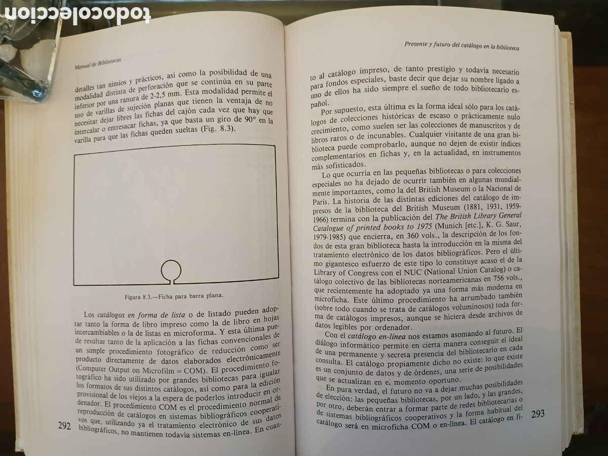 Libros de segunda mano: Manual de Bibliotecas. Manuel Carri&oacute;n G&uacute;tiez. - Foto 10