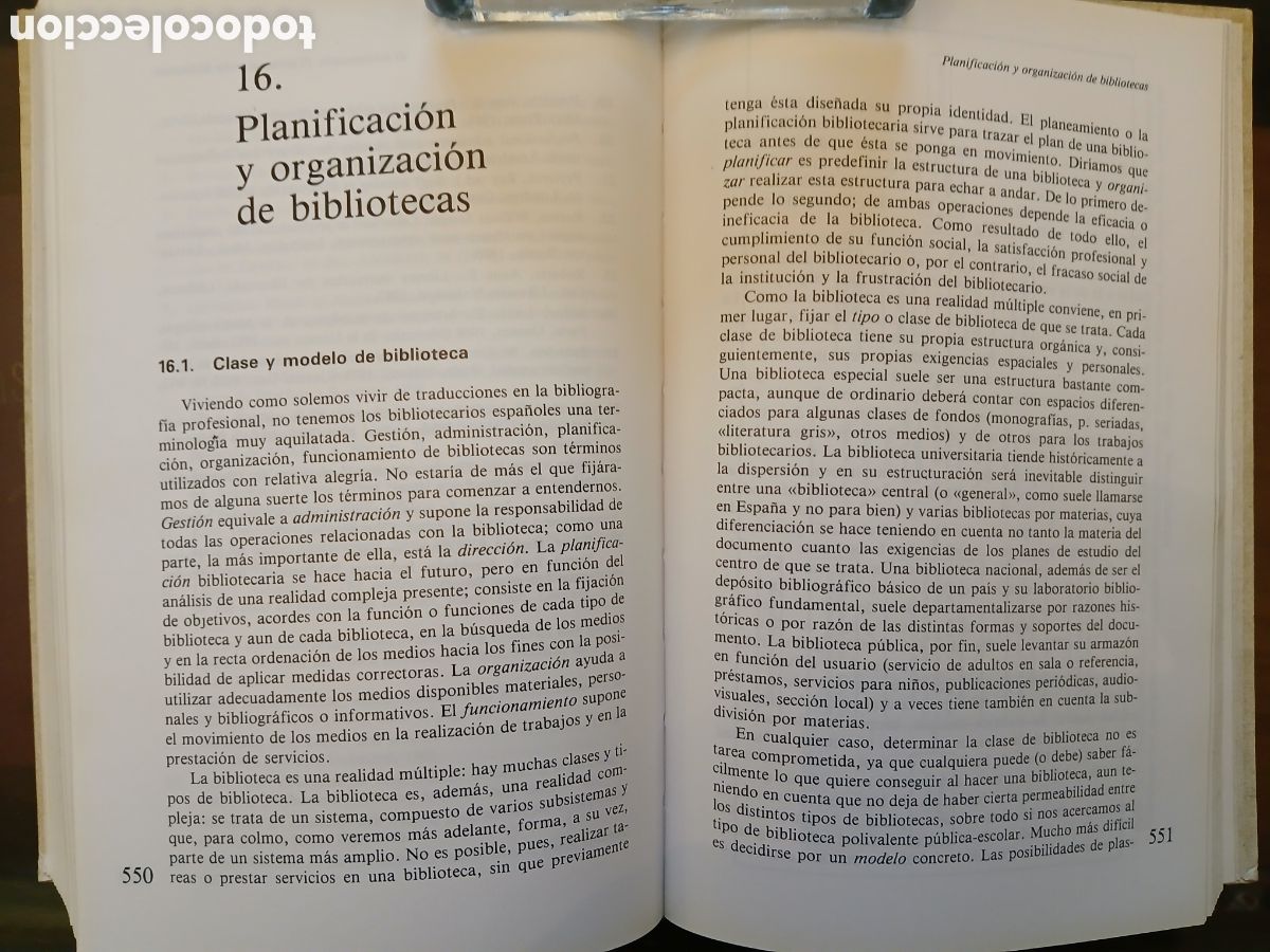Libros de segunda mano: Manual de Bibliotecas. Manuel Carri&oacute;n G&uacute;tiez. - Foto 13