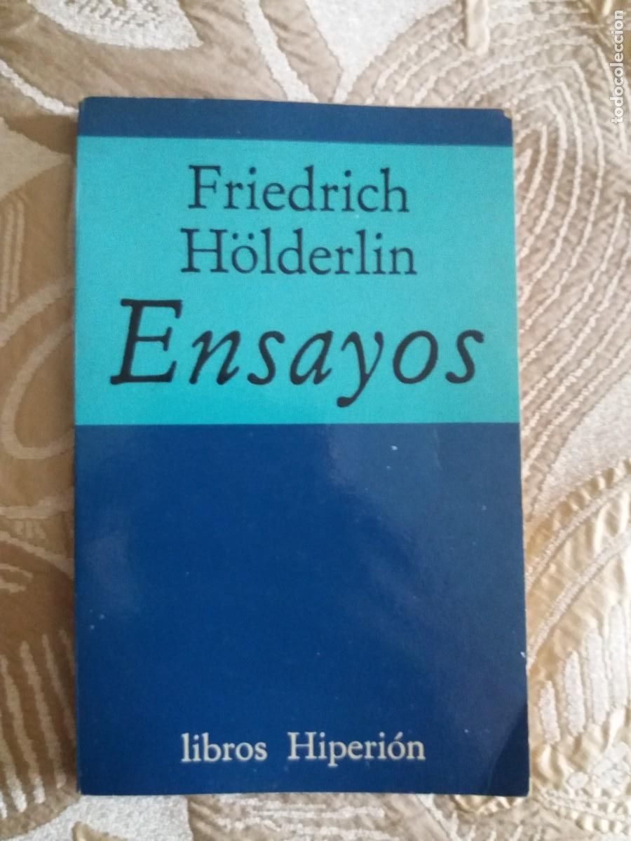 Libros de segunda mano: Ensayos Friedrich H&ouml;lderlin. Libros Hiperi&oacute;n - Foto 1