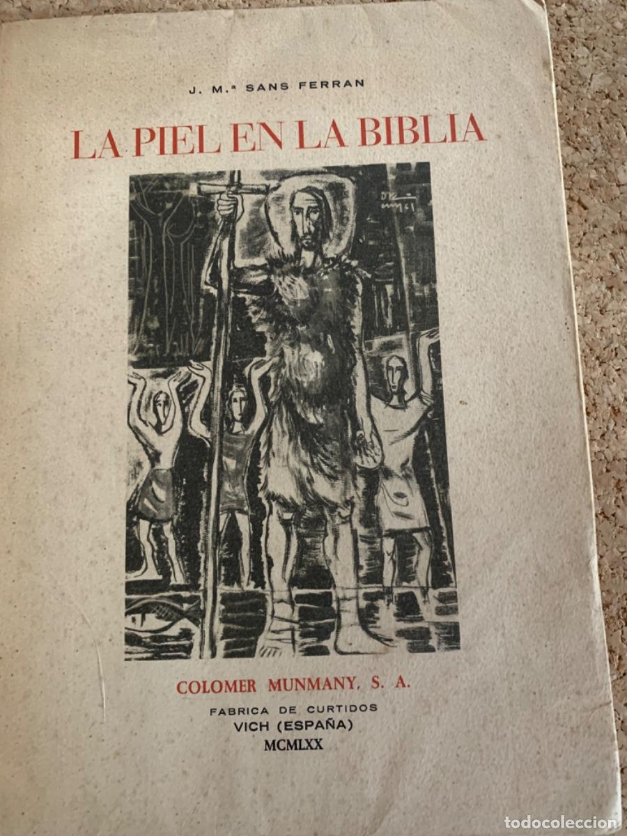 Libros de segunda mano: La Piel en la Biblia (Bols 35) - Foto 1