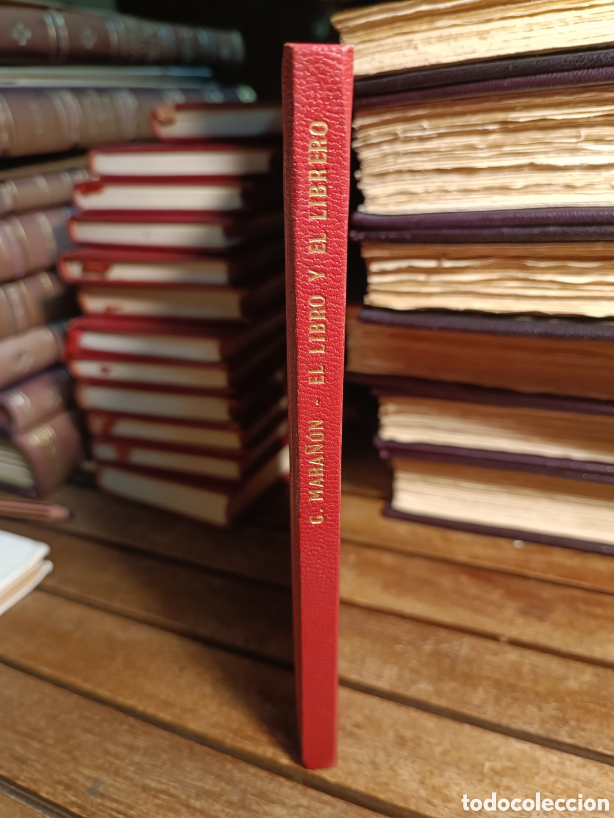 Libros de segunda mano: Gregorio MARA&Ntilde;&Oacute;N EL LIBRO Y EL LIBRERO ESPASA CALPE 1973 casa del libro - Foto 3