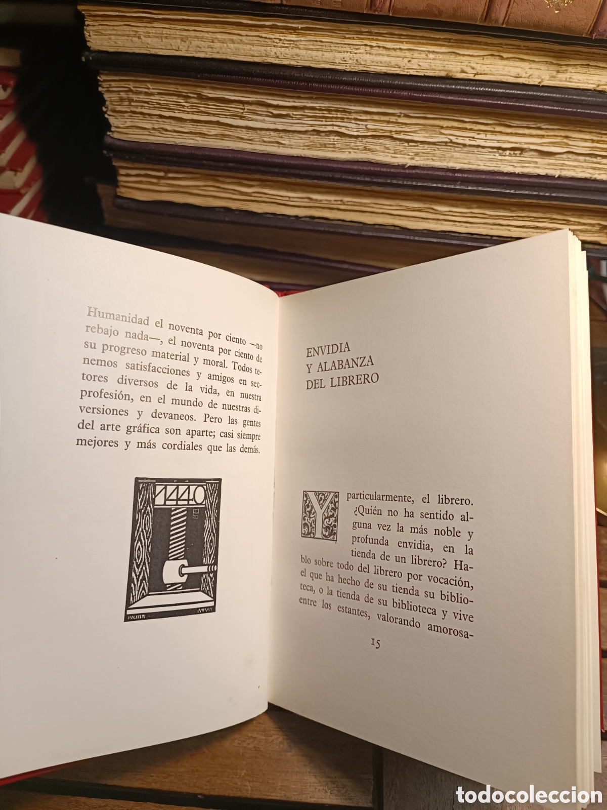 Libros de segunda mano: Gregorio MARA&Ntilde;&Oacute;N EL LIBRO Y EL LIBRERO ESPASA CALPE 1973 casa del libro - Foto 9