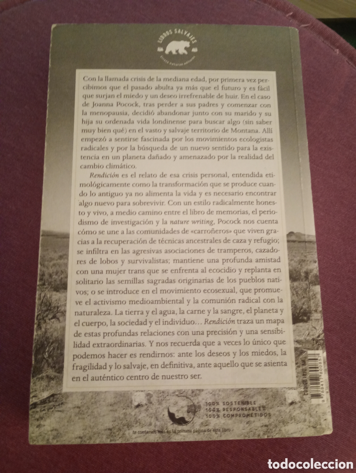Libros de segunda mano: Rendicion . Joanna Pocock . Errata naturae . - Foto 2