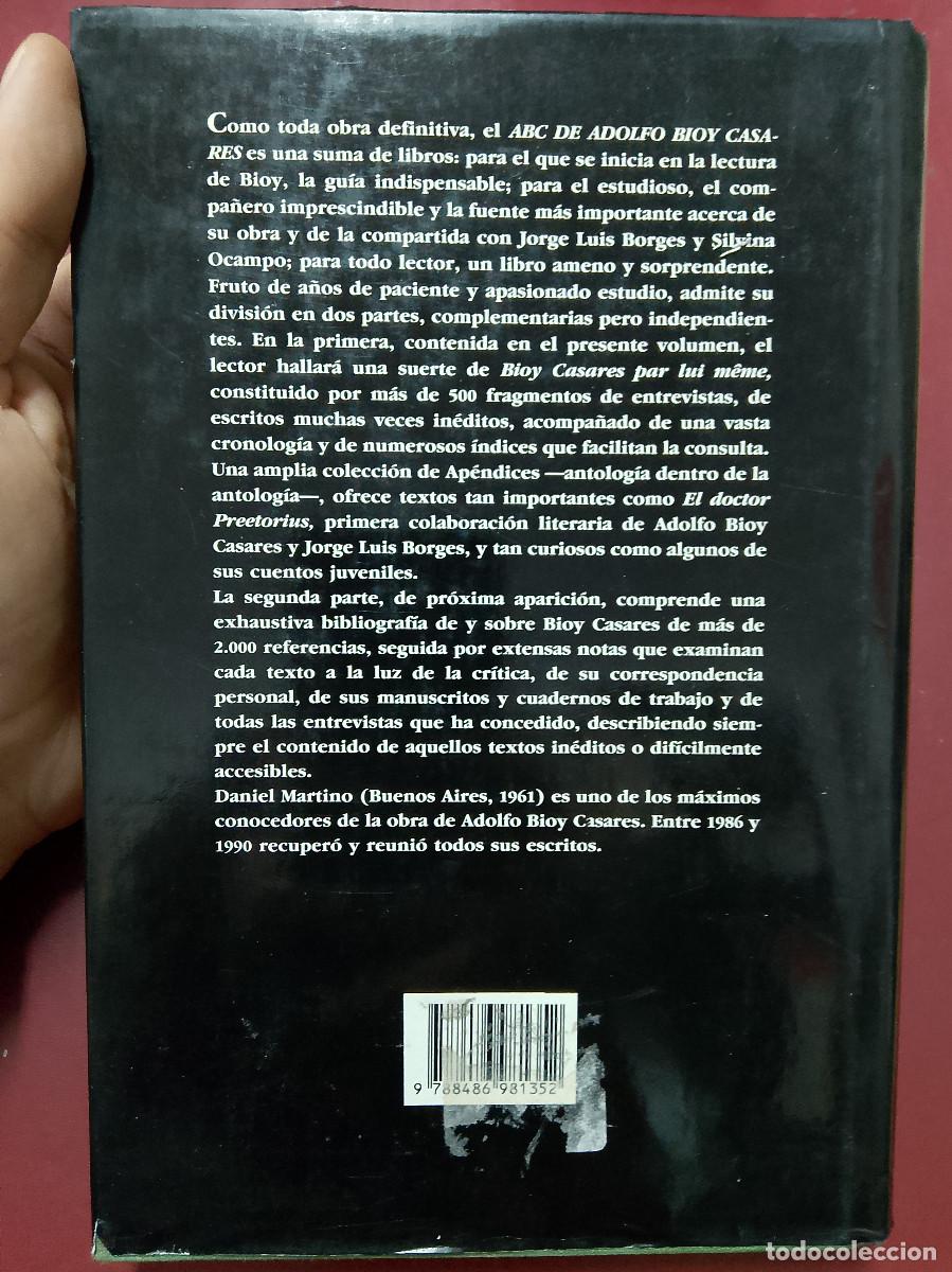 Libros de segunda mano: Daniel Martino: ABC de Adolfo Bioy Casares - Foto 4