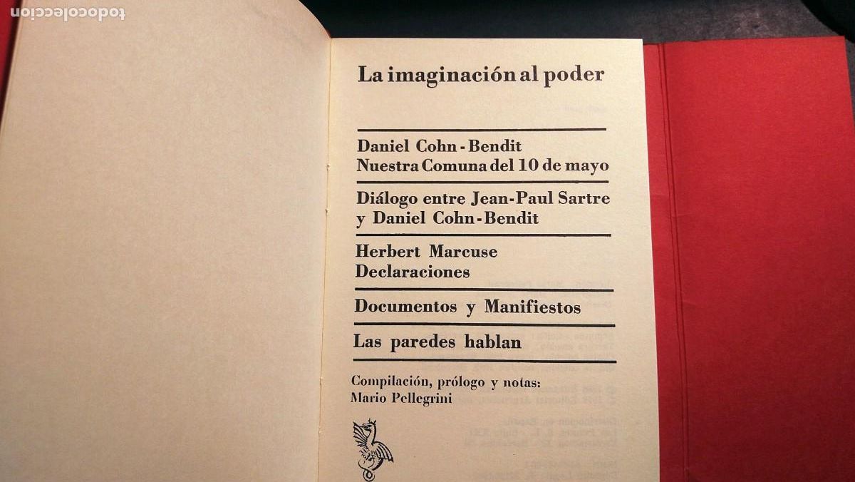 Libros de segunda mano: LA IMAGINACI&Oacute;N AL PODER. PAR&Iacute;S, MAYO 1968 - Foto 4