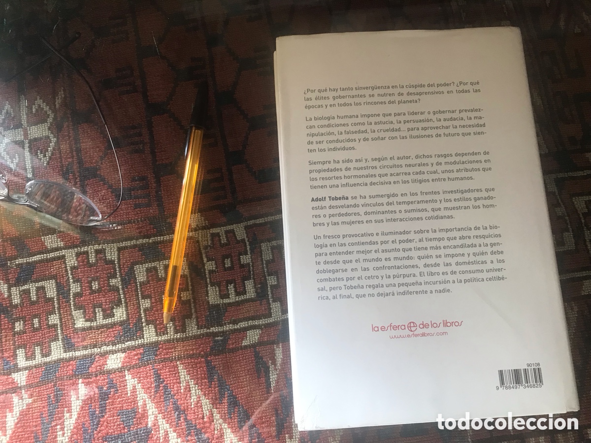 Libros de segunda mano: Cerebro y poder. Adolf Tobe&ntilde;a. - Foto 3