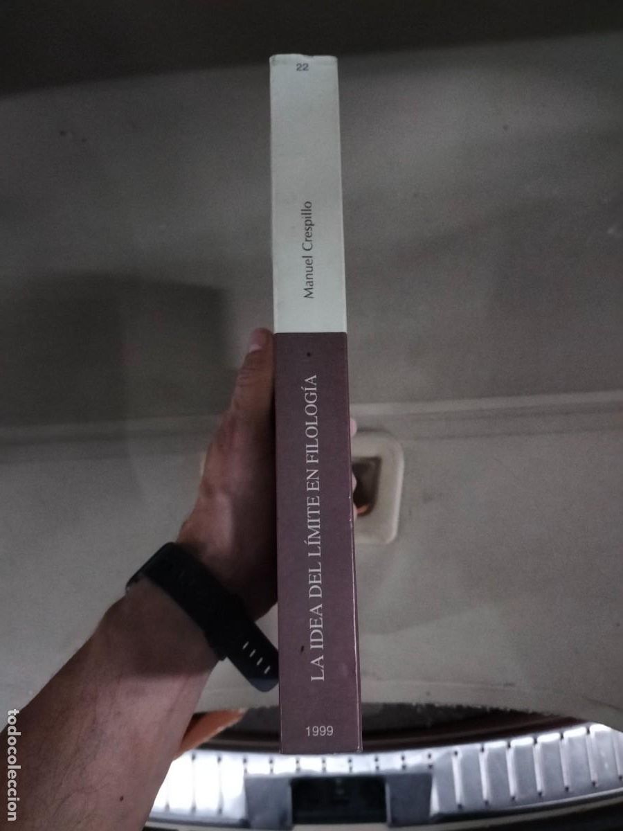 Libros de segunda mano: La idea del l&iacute;mite en filolog&iacute;a - Manuel Crespillo - Foto 2