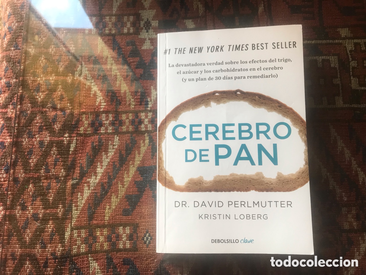 Libros de segunda mano: Cerebro de pan. David Perlmutter. Debolsillo clave - Foto 1
