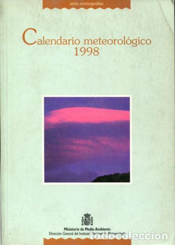 Libros de segunda mano: CALENDARIO METEOROLOGICO 1998. - - Foto 1