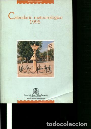 Libros de segunda mano: CALENDARIO METEOROLOGICO 1995. - - Foto 1