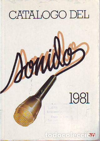 Libros de segunda mano: CAT&Aacute;LOGO DEL SONIDO 1981. - - Foto 1