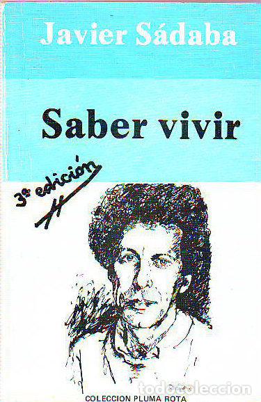 Libros de segunda mano: SABER VIVIR. - SADABA Javier. - Foto 1