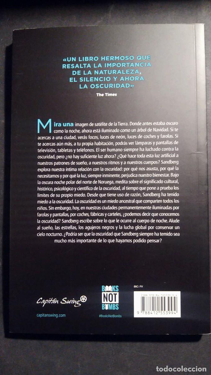 Libros de segunda mano: ODA A LA OSCURIDAD - SIGRI SANDBERG - Foto 2