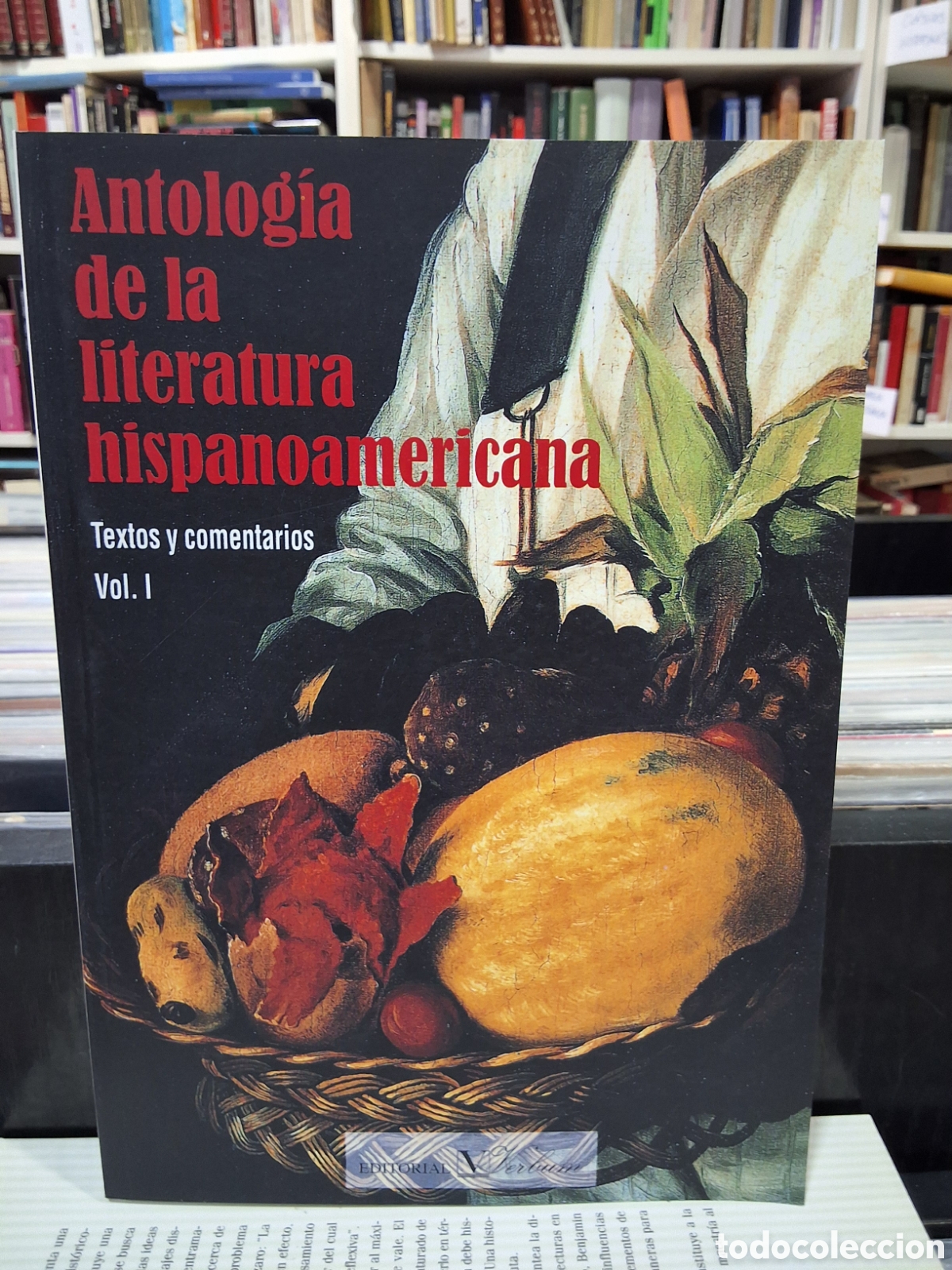 Libri di seconda mano: ANTOLOG&Iacute;A DE LA LITERATURA HISPANOAMERICANA - TEXTOS y COMENTARIOS - VOL. 1 - LIBRO NUEVO