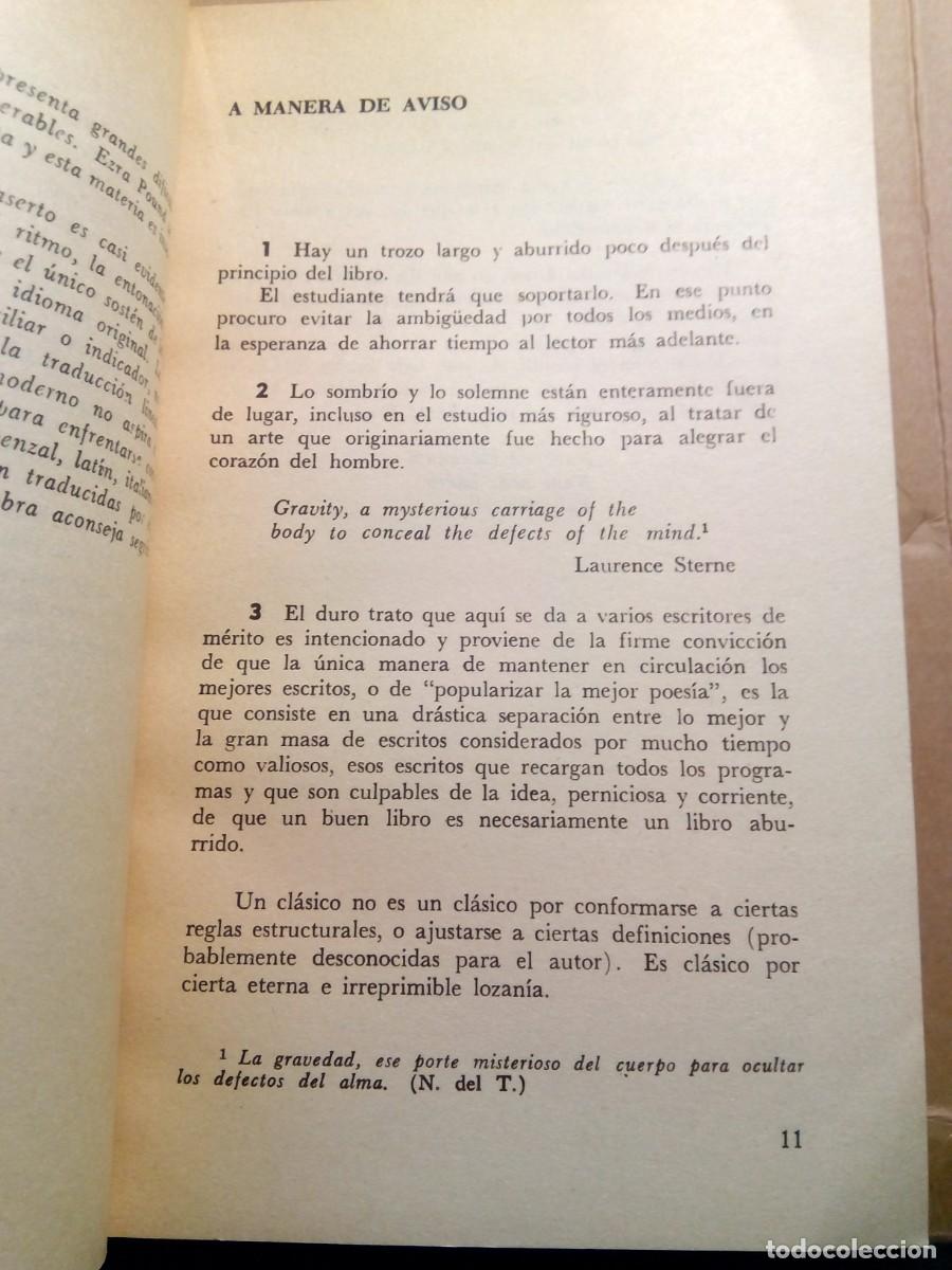 Libros de segunda mano: EL ABC DE LA LECTURA / EZRA POUND - Foto 4