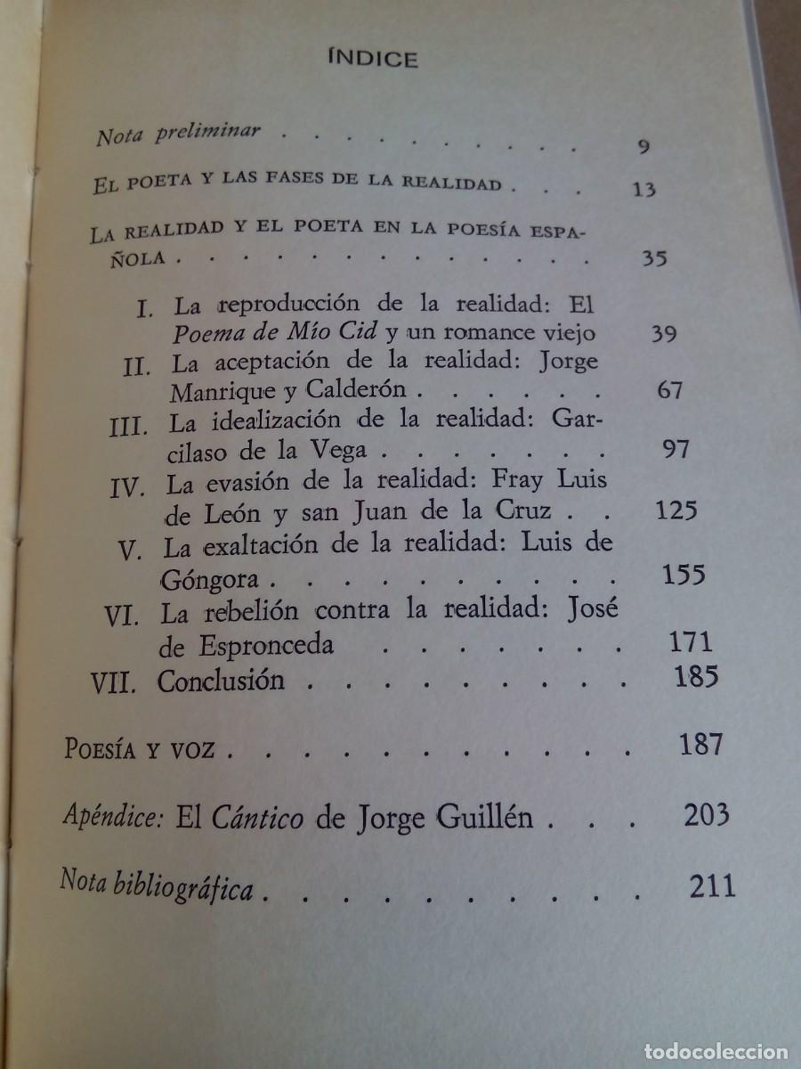 Libros de segunda mano: LA REALIDAD Y EL POETA / PEDRO SALINAS - Foto 5
