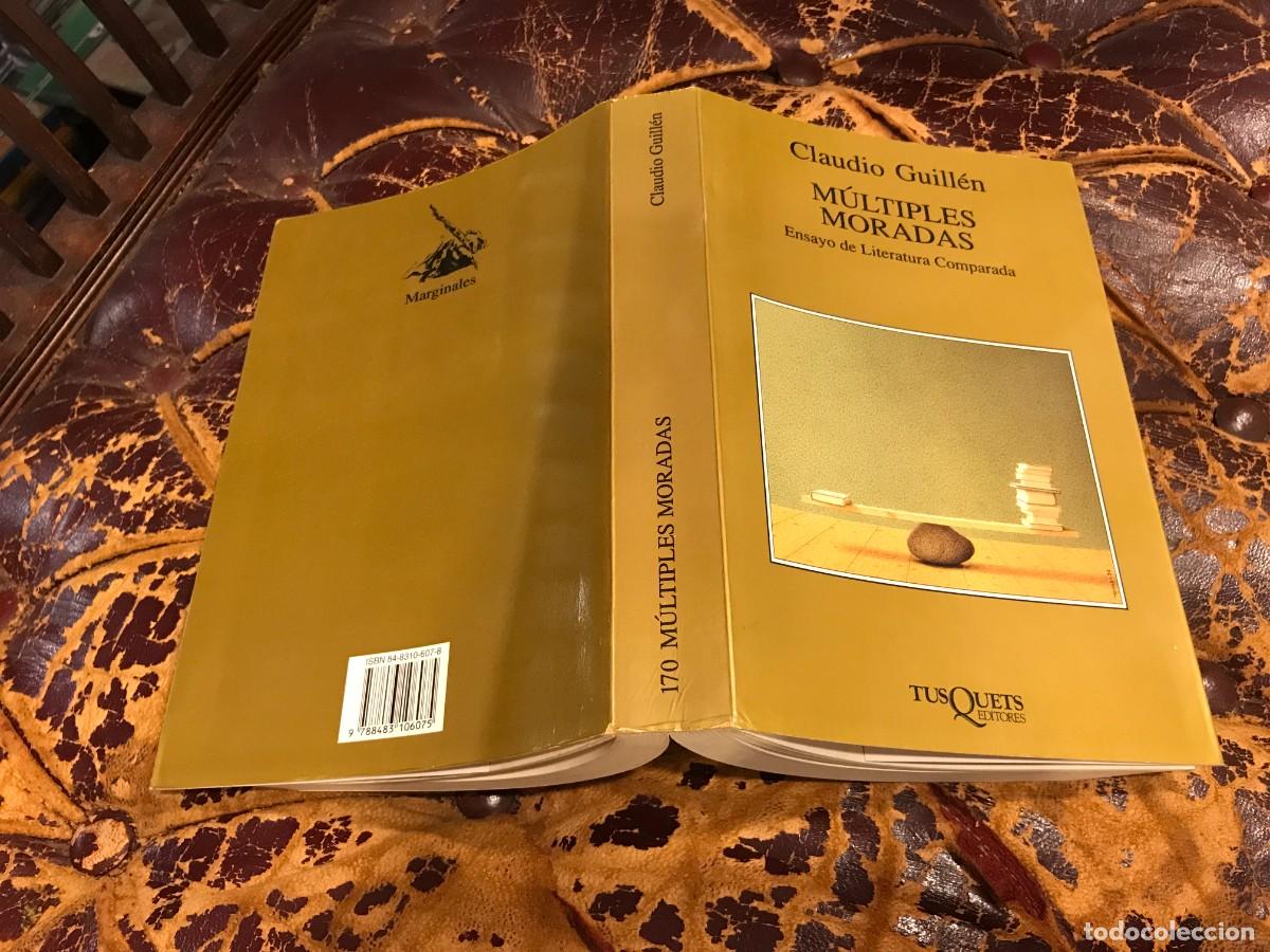 Libros de segunda mano: CLAUDIO GUILL&Eacute;N. M&Uacute;LTIPLES MORADAS. ED. TUSQUETS, 1998 - Foto 1