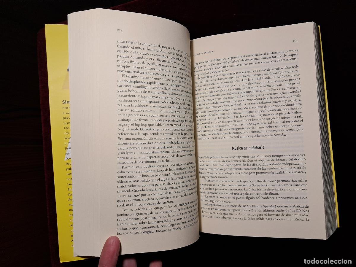 Libros de segunda mano: ENERGY FLASH. Simon Reynolds. Contra 2020 - Foto 2