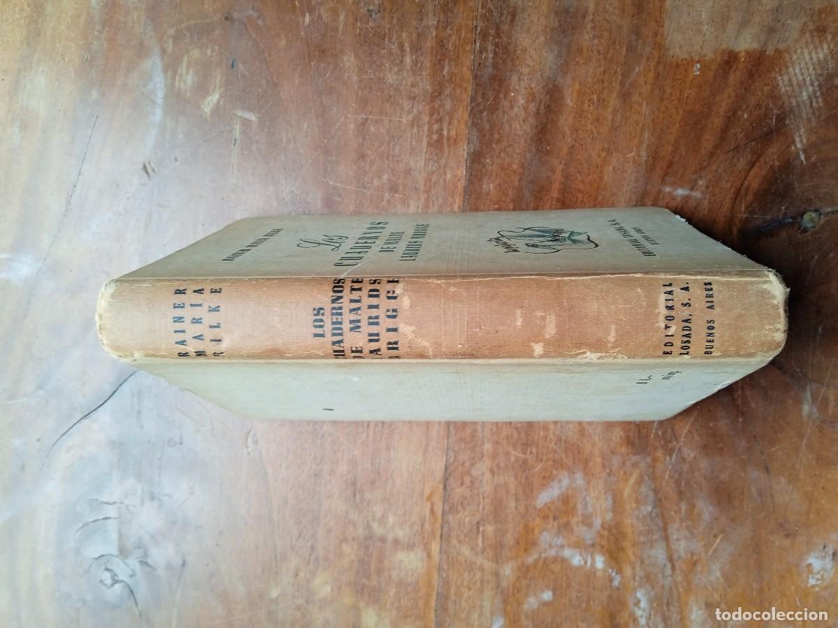 Libros de segunda mano: Cuadernos, de Malte,Rilke, Laurids Brigge. 1944 - Foto 7