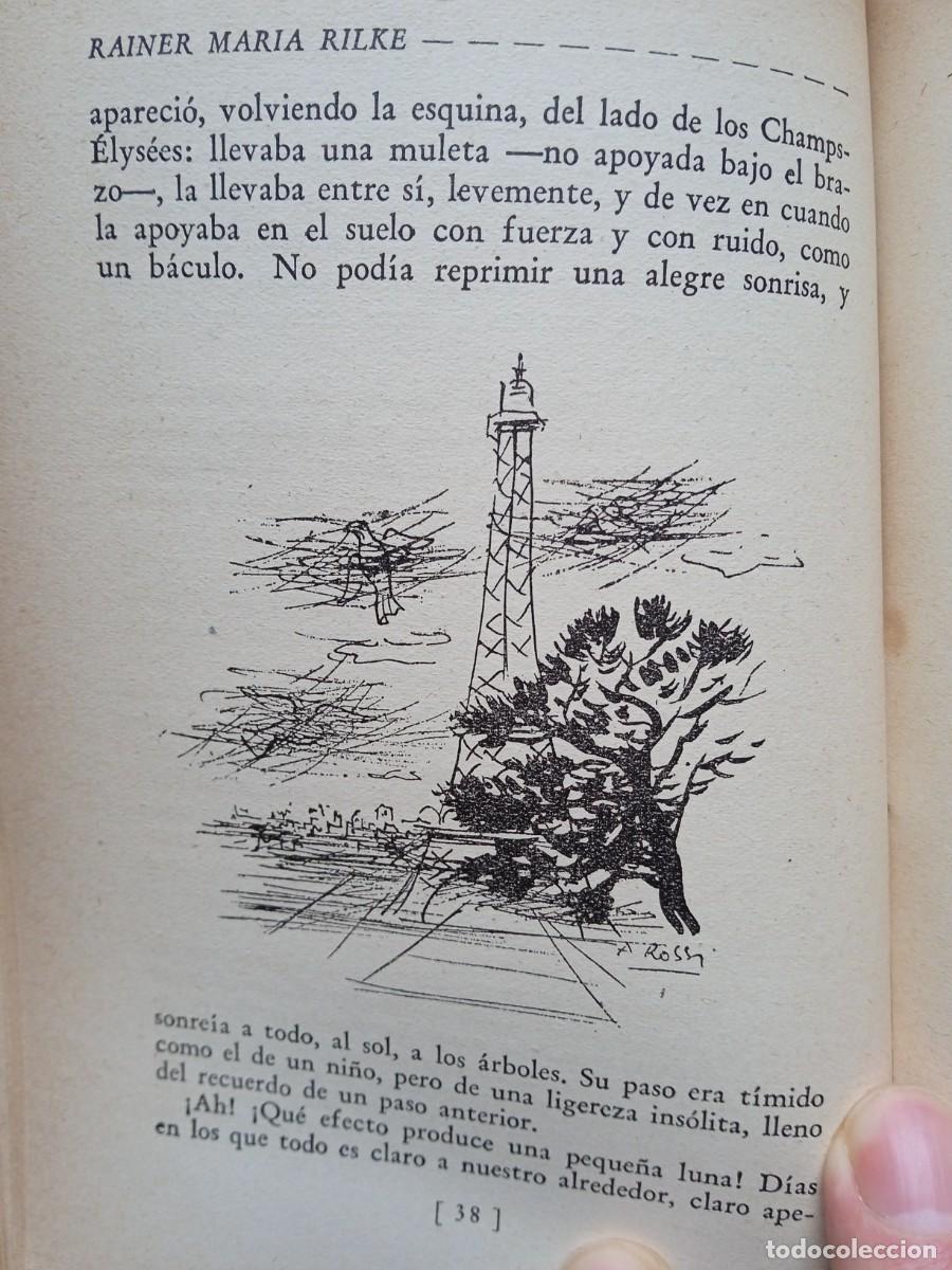Libros de segunda mano: Cuadernos, de Malte,Rilke, Laurids Brigge. 1944 - Foto 9