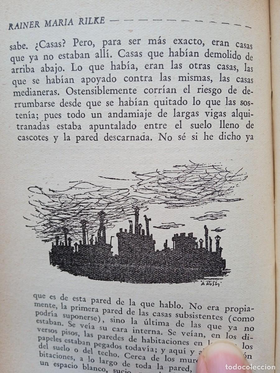 Libros de segunda mano: Cuadernos, de Malte,Rilke, Laurids Brigge. 1944 - Foto 10