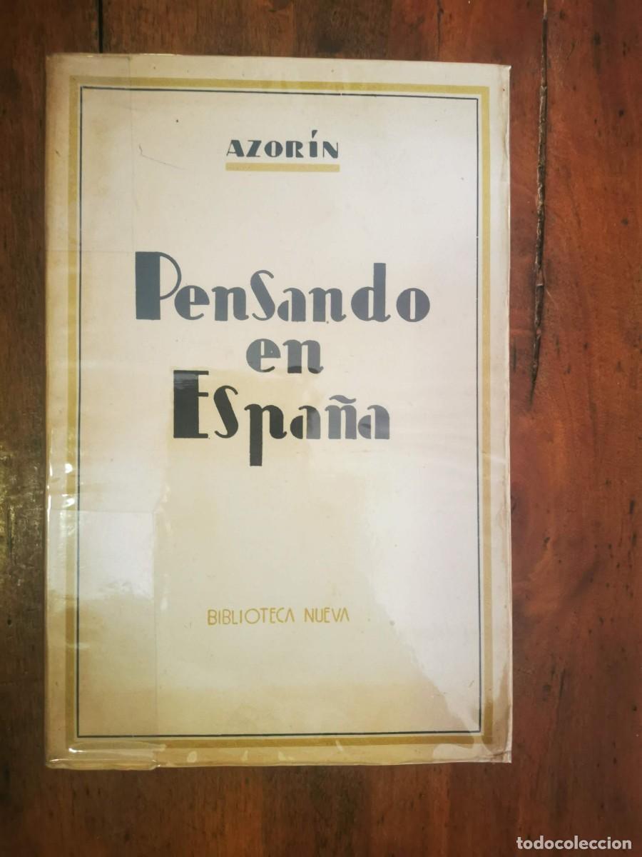 Libros de segunda mano: AZOR&Iacute;N. Pensando en Espa&ntilde;a - Foto 1