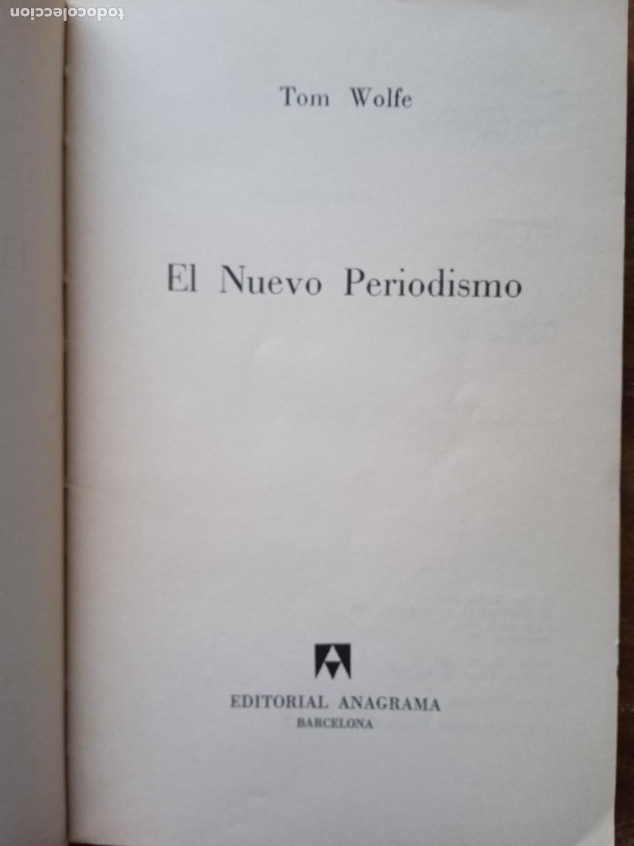 Libros de segunda mano: Tom Wolfe. El nuevo periodismo - Foto 2