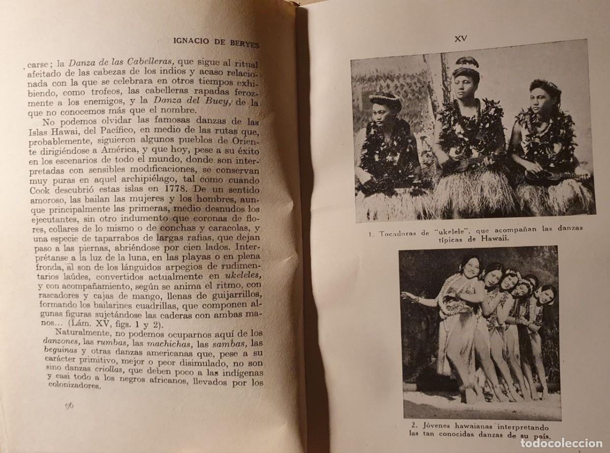 Libros de segunda mano: DE BERYES, Ignacio. Historia de la Danza. Ensayo - Foto 3