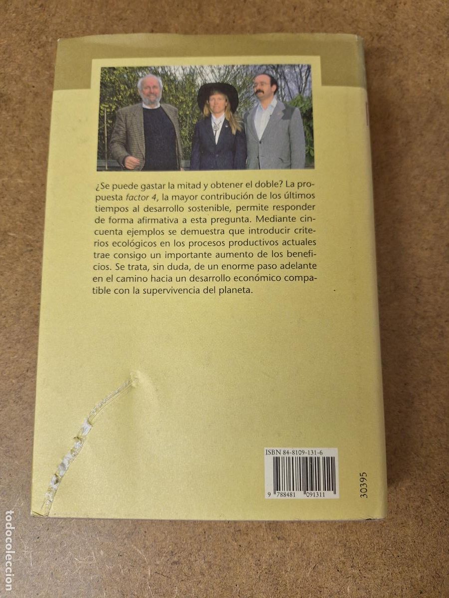 Libros de segunda mano: Factor 4 - Ernst Ulrich von Weizs&auml;cker - Foto 2