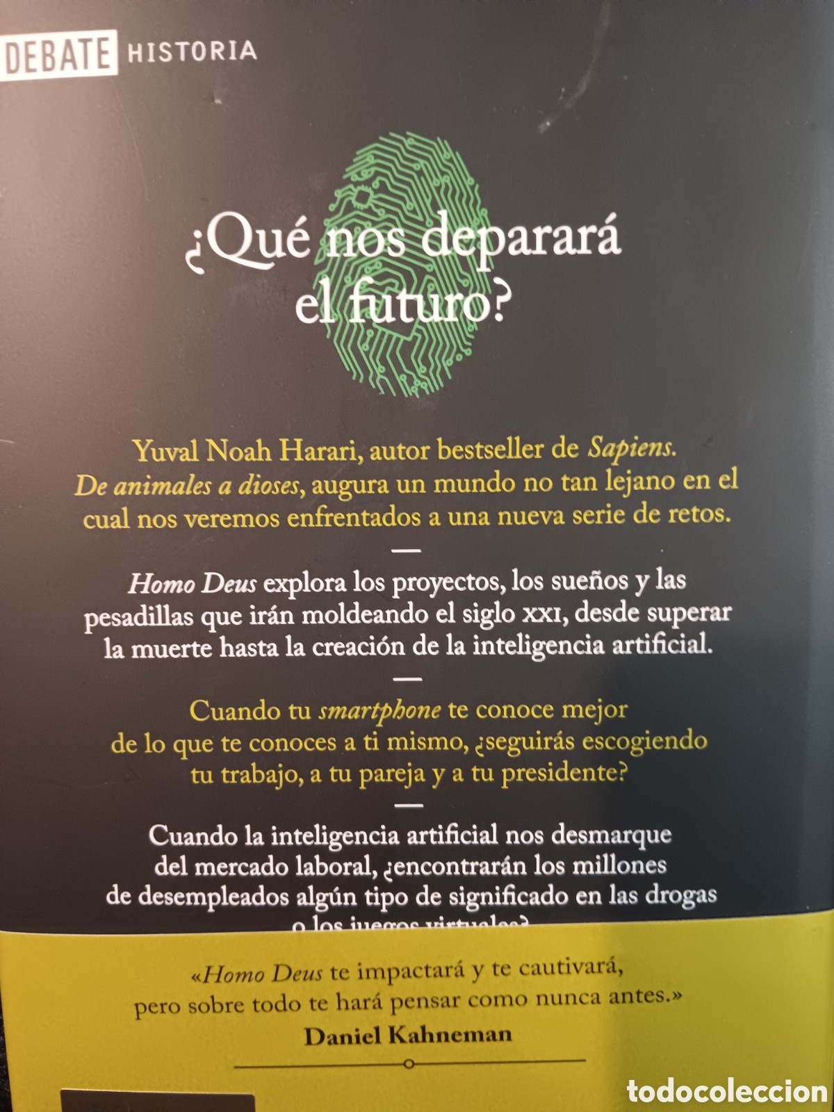 Libros de segunda mano: Yuval Noah Harari. Homo Deus - Foto 2