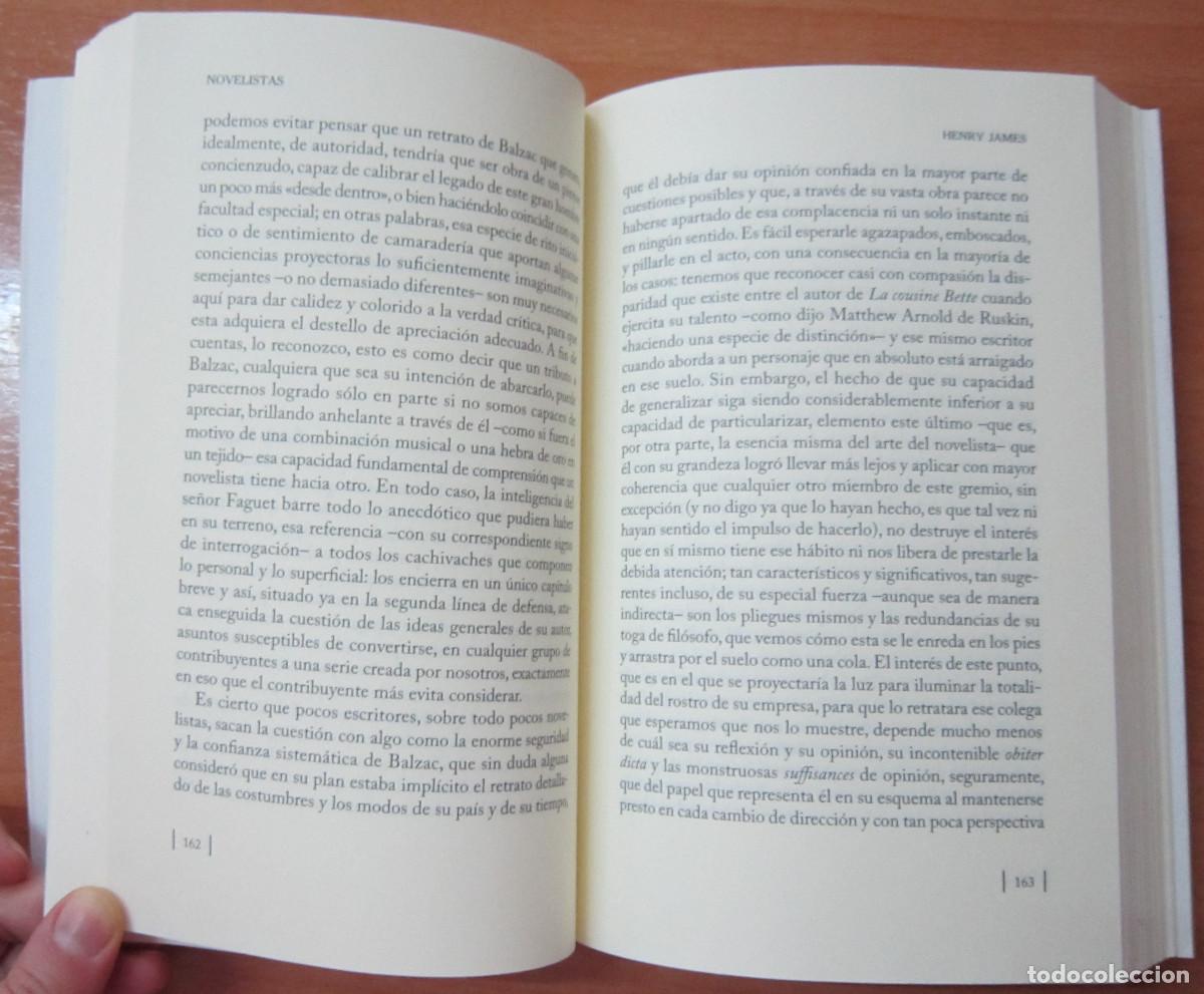 Libros de segunda mano: Novelistas, de Henry James - Foto 3