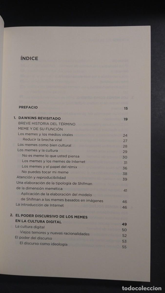 Libros de segunda mano: EL PODER DE LOS MEMES. IDEOLOG&Iacute;A, SEMI&Oacute;TICA E INTERTEXTUALIDAD - BRADLEY E. WIGGINS - Foto 3