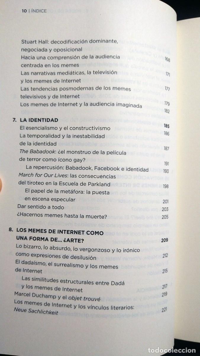 Libros de segunda mano: EL PODER DE LOS MEMES. IDEOLOG&Iacute;A, SEMI&Oacute;TICA E INTERTEXTUALIDAD - BRADLEY E. WIGGINS - Foto 6
