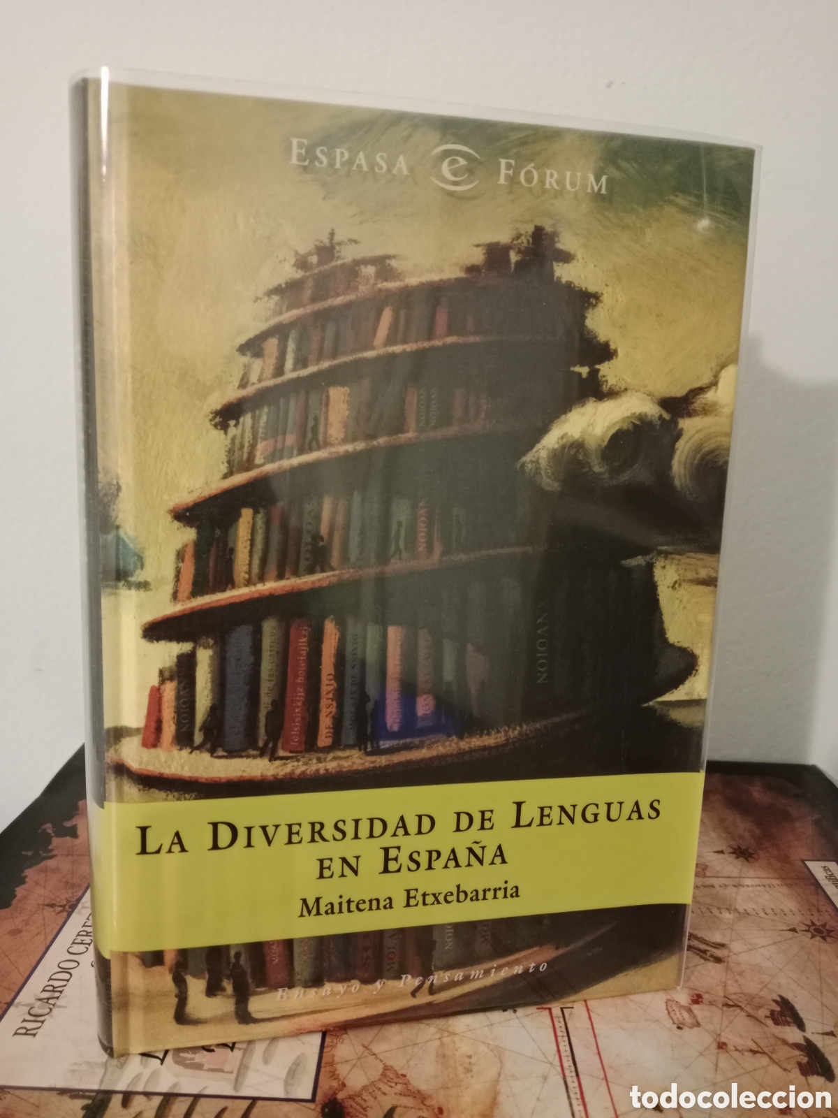Libros de segunda mano: La diversidad de Lenguas en Espa&ntilde;a. Maitena Etxebarria - Foto 1