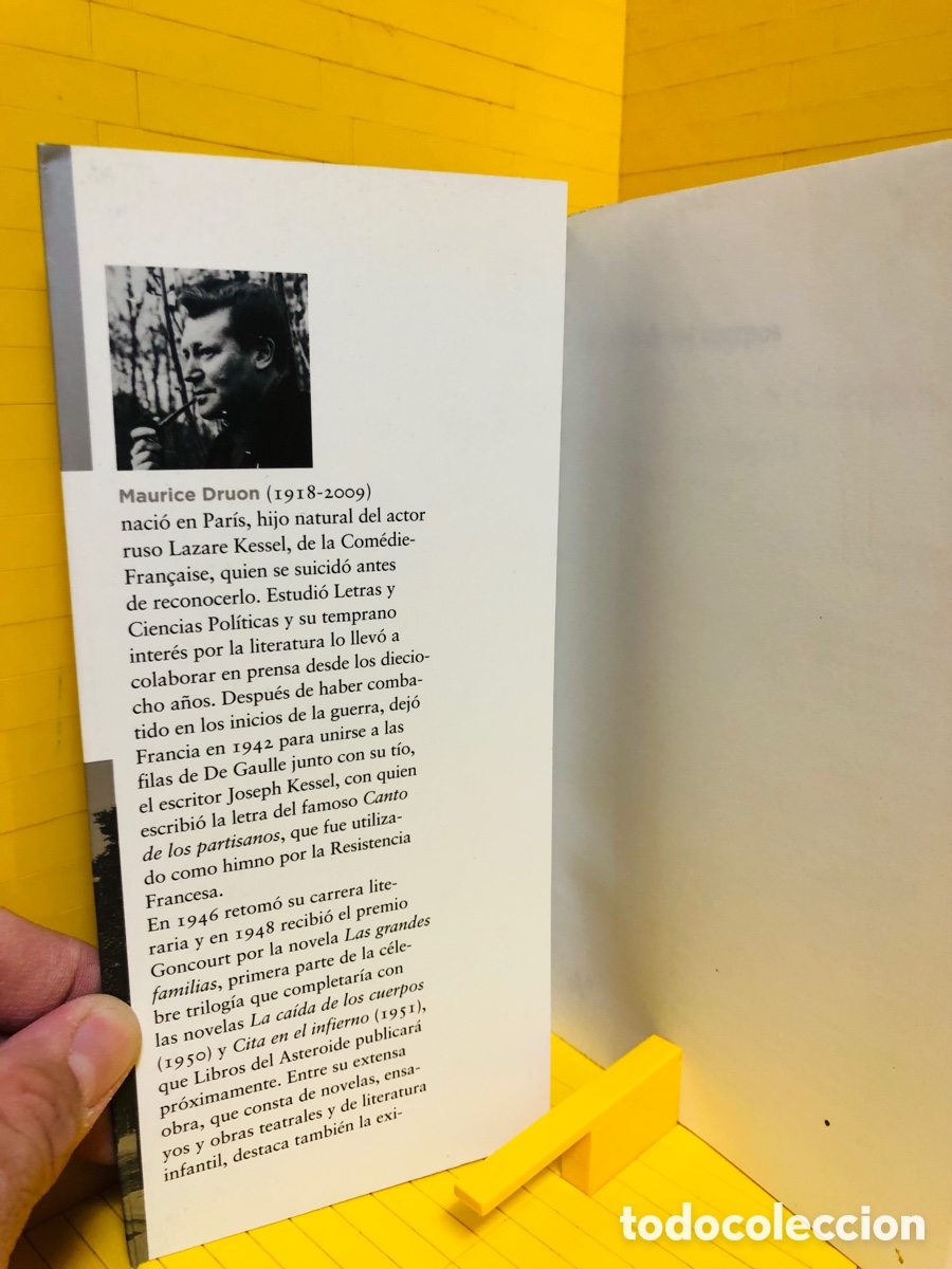 Libros de segunda mano: LA CA&Iacute;DA DE LOS CUERPOS - MAURICE DRUON - ASTEROIDE - Foto 3