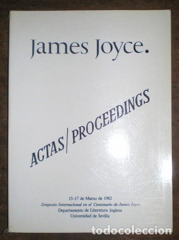Libros de segunda mano: JAMES JOYCE: A NEW LANGUAGE. Actas / Proceedings del Simposio Internacional en su Centenario - Foto 1