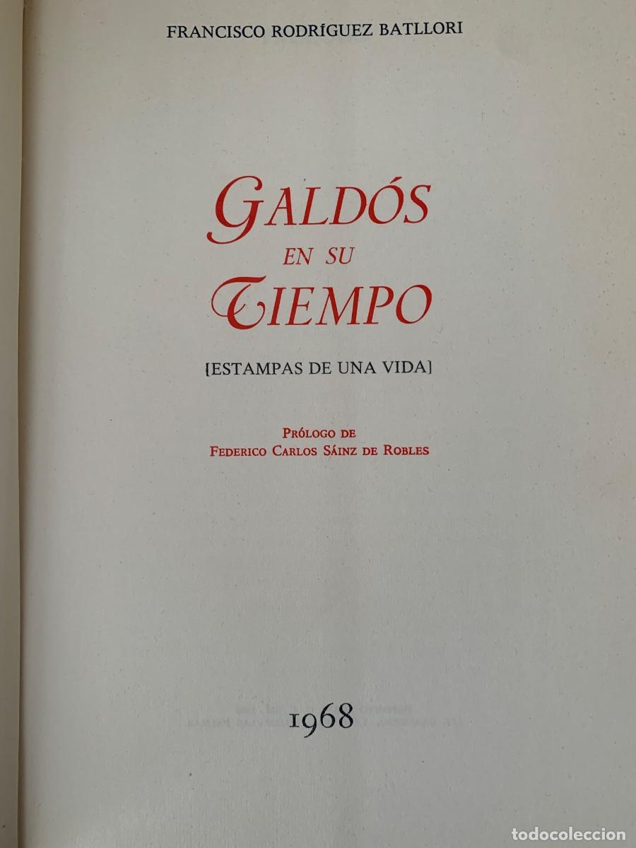 Libros de segunda mano: Gald&oacute;s en su tiempo (Bols 27) - Foto 2