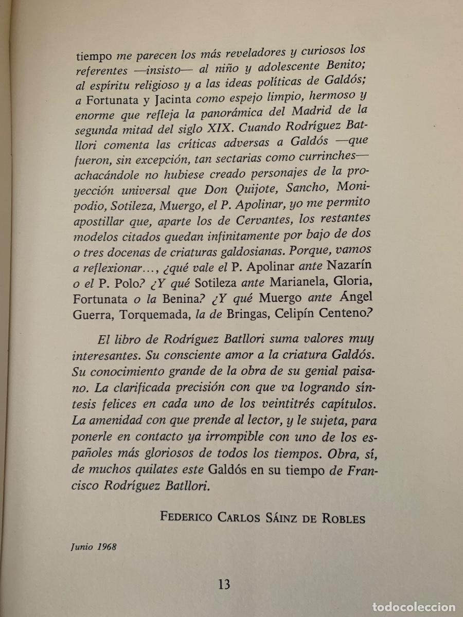Libros de segunda mano: Gald&oacute;s en su tiempo (Bols 27) - Foto 3
