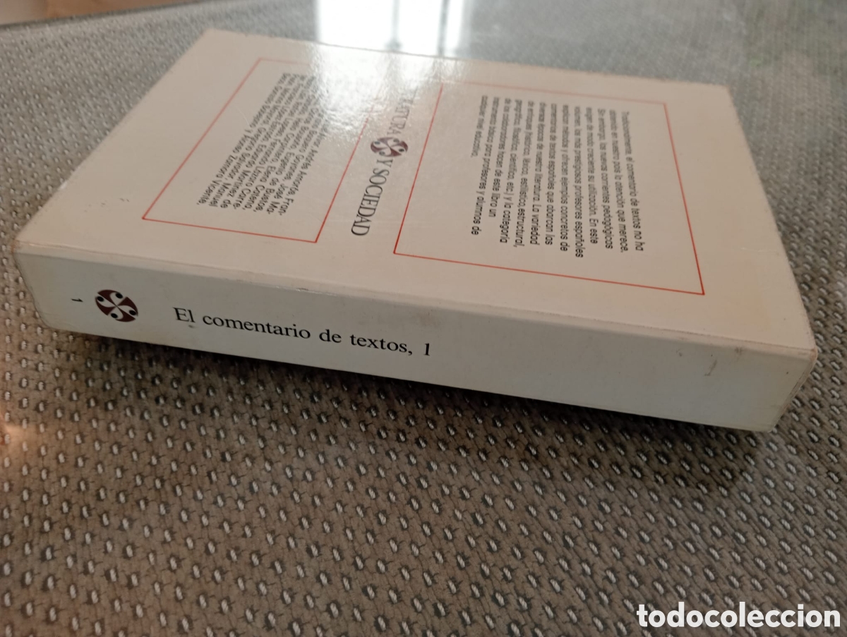 Libros de segunda mano: El comentario de textos. Tomo I. Ed. Castalia 1983. - Foto 6
