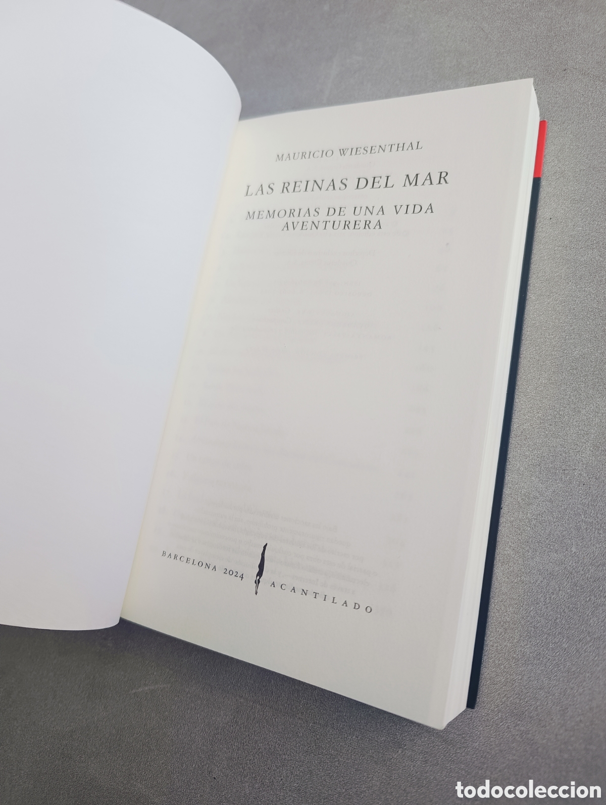 Libros de segunda mano: Las reinas del mar. Mauricio Wiesenthal. - Foto 4