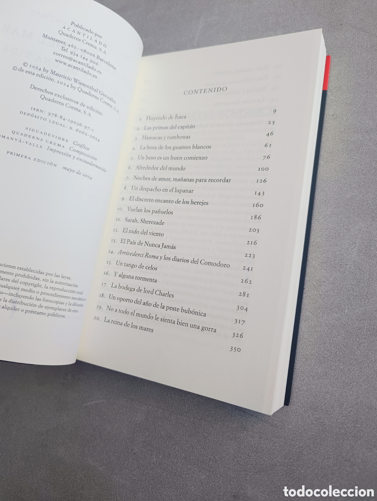 Libros de segunda mano: Las reinas del mar. Mauricio Wiesenthal. - Foto 5