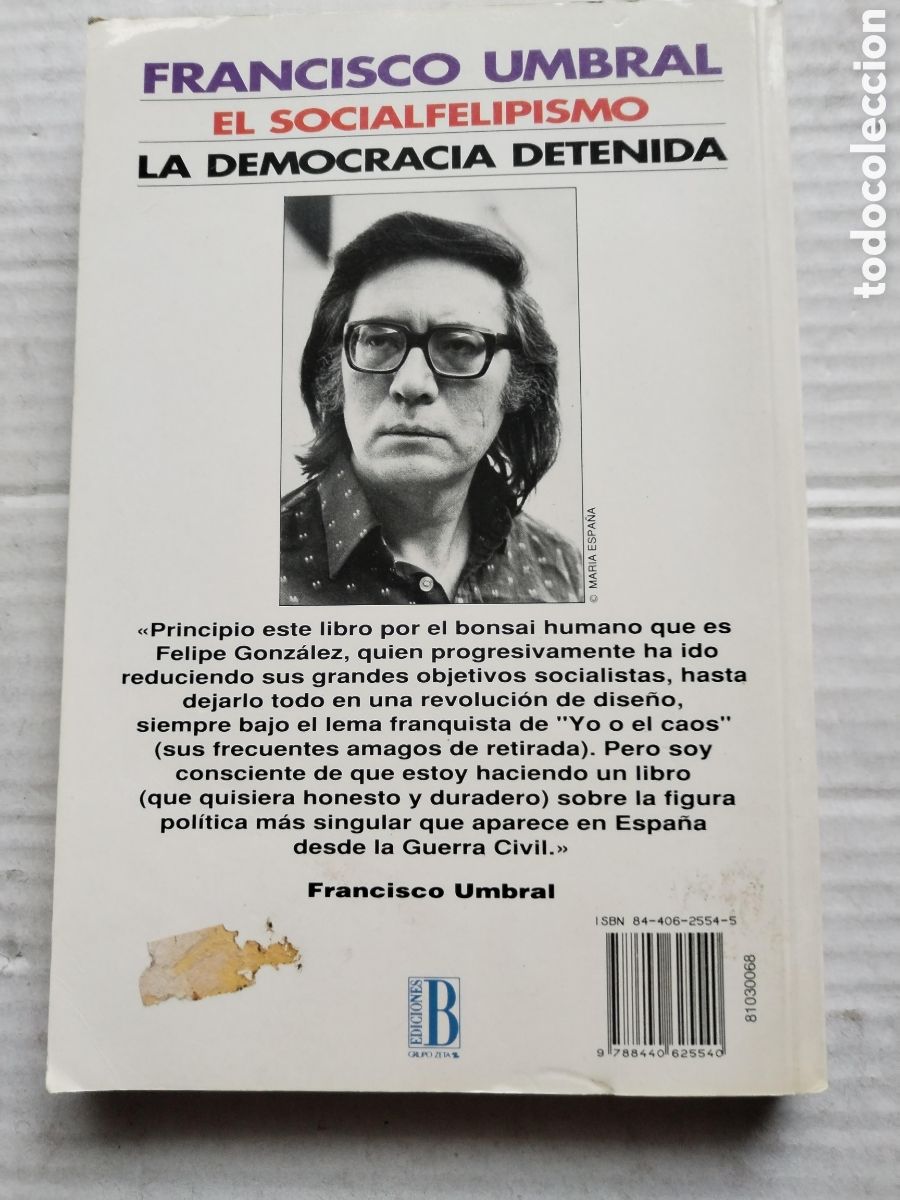 Libros de segunda mano: EL SOCIALFELIPISMO/FRANCISCO UMBRAL - Foto 3
