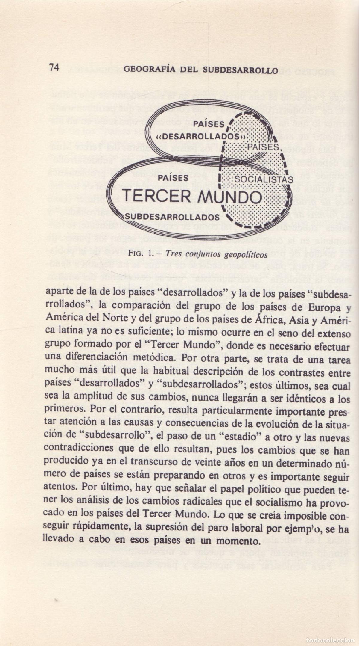 Libros de segunda mano: Geografia del subdesarrollo - Lacoste, Yves - Foto 2