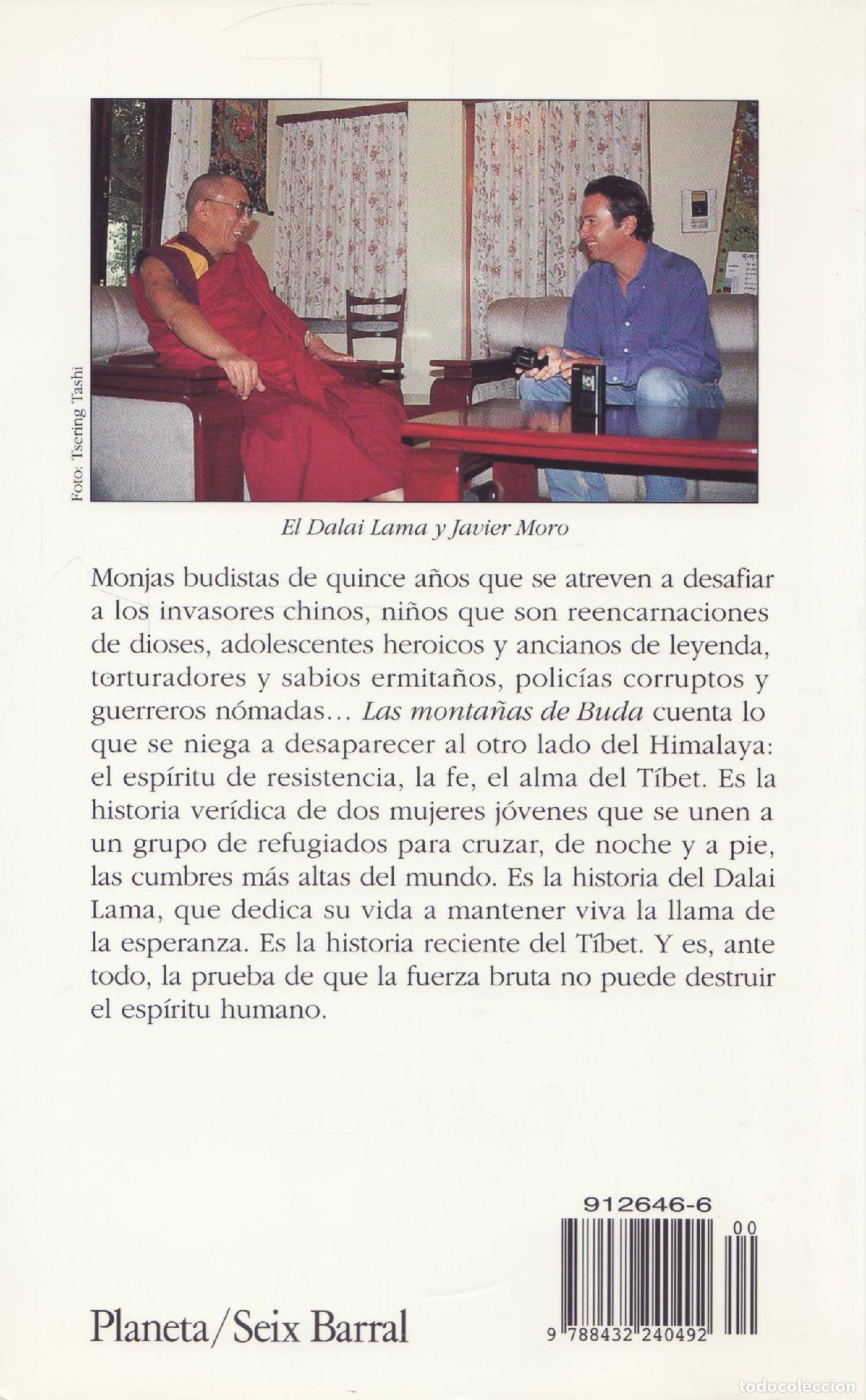 Libros de segunda mano: Las montanas de Buda - Moro, Javier - Foto 2