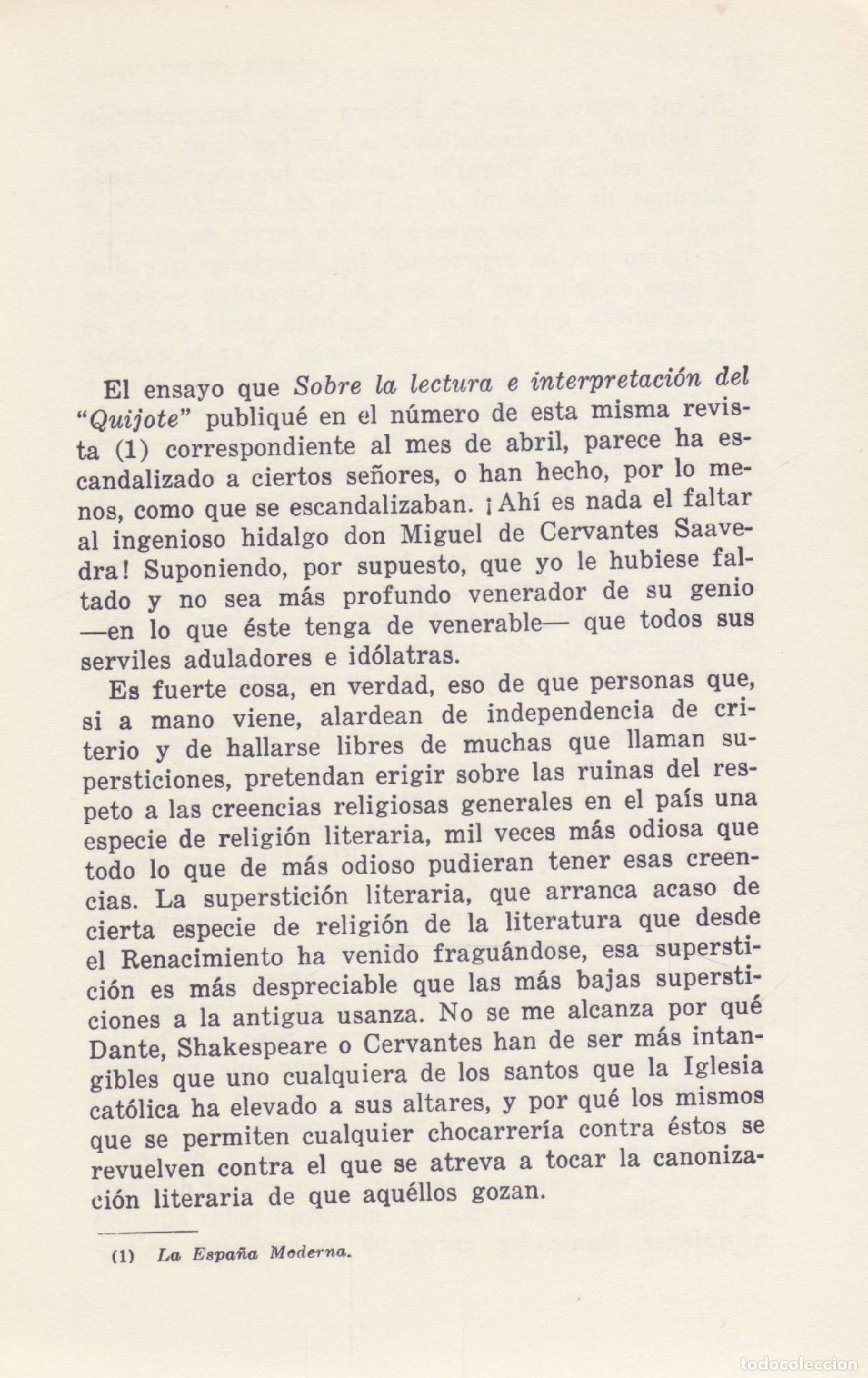 Libros de segunda mano: Soledad - de Unamuno, Miguel - Foto 2