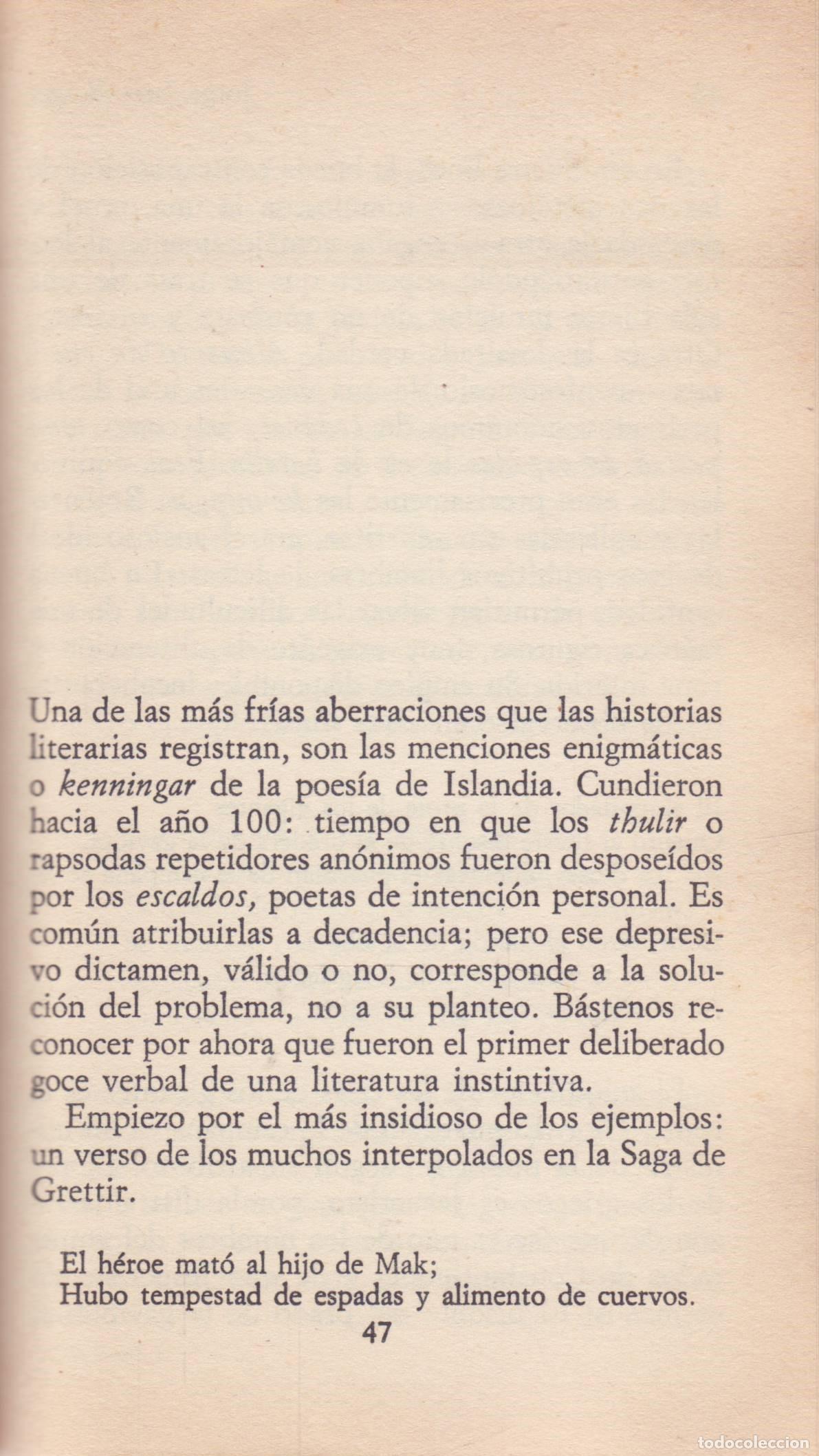 Libros de segunda mano: Historia de la eternidad - Borges, Jorge Luis - Foto 3