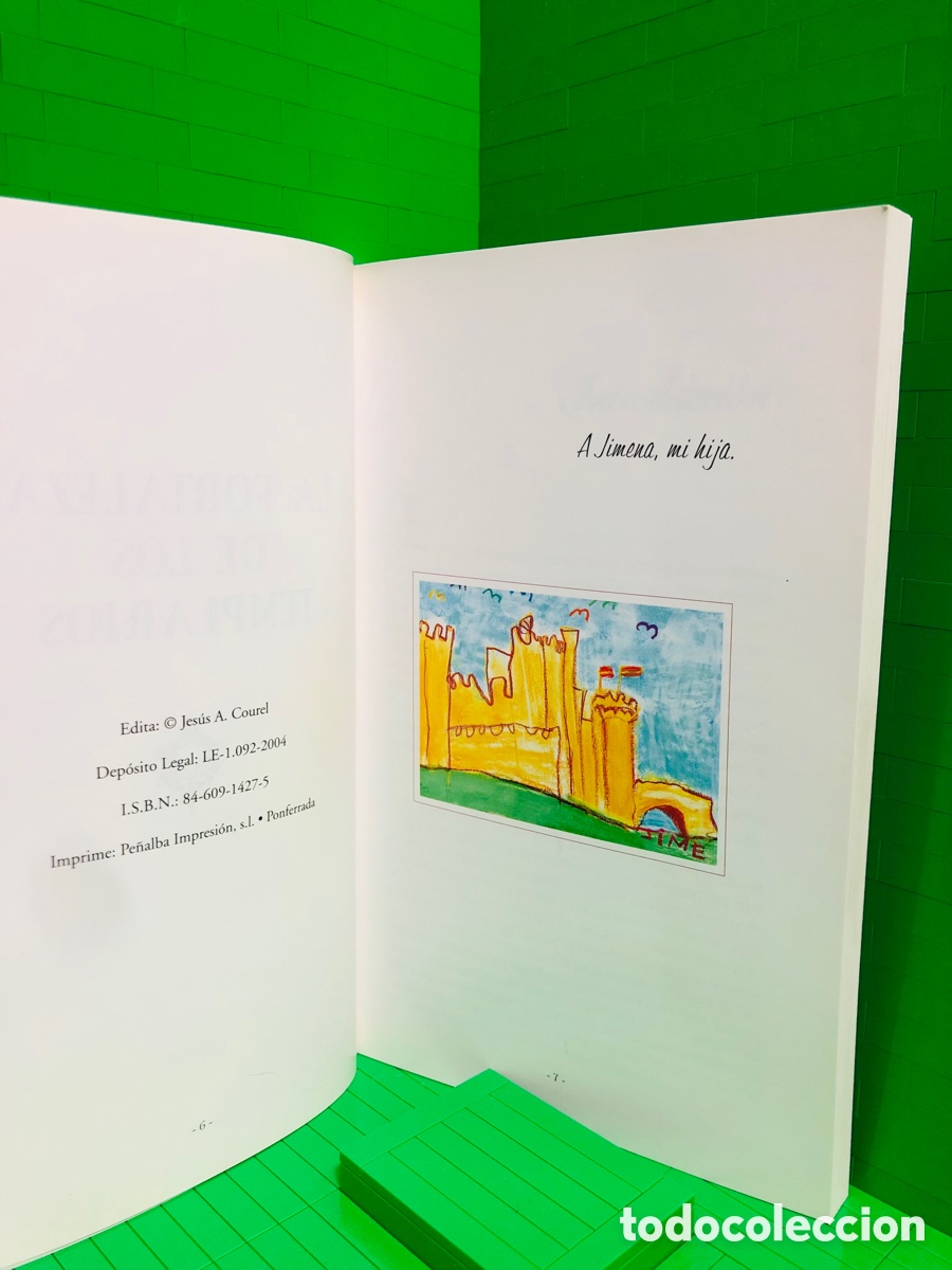 Libros de segunda mano: LA FORTALEZA DE LOS TEMPLARIOS ● JESUS A. COUREL - Foto 2