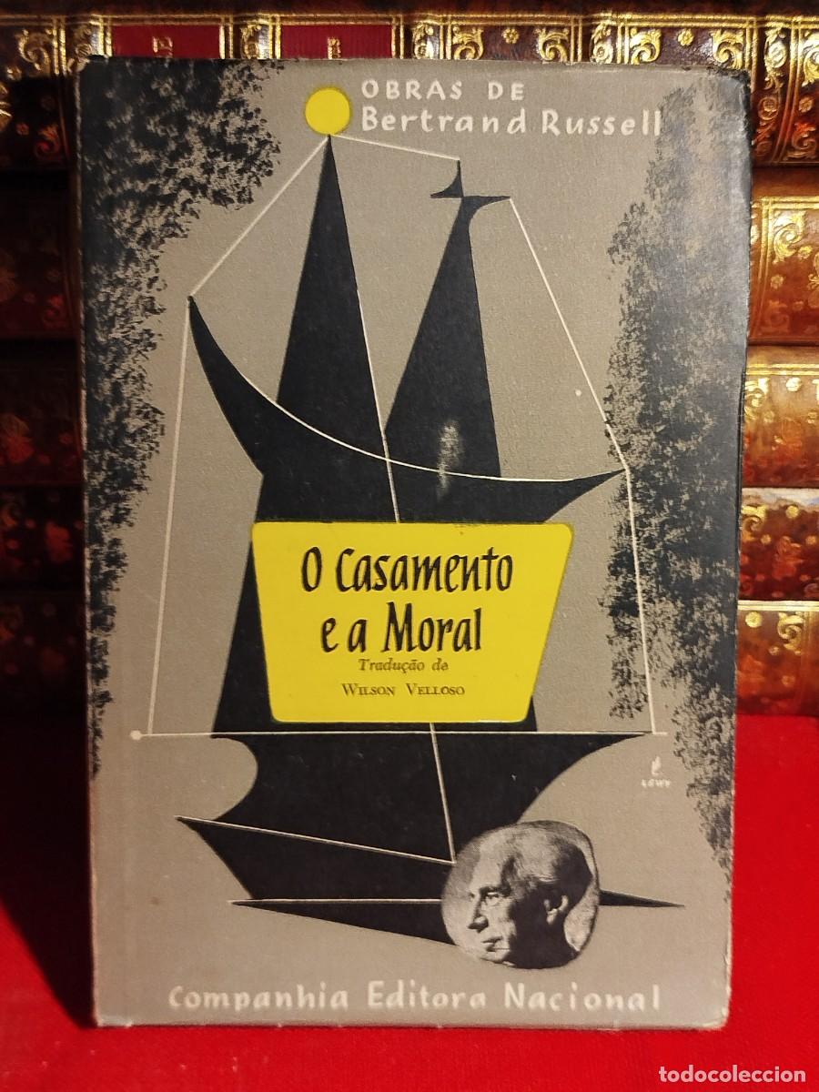 Libros de segunda mano: 1956. O casamento e a moral. Bertrand Russell. - Foto 1