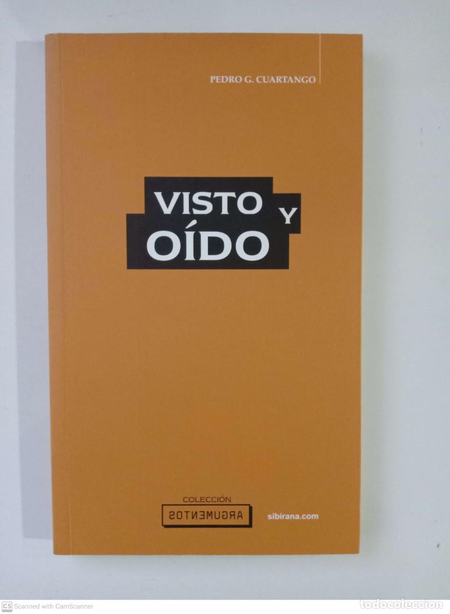 Libros de segunda mano: Visto y o&iacute;do [Pedro G. Cuartango] - Foto 1