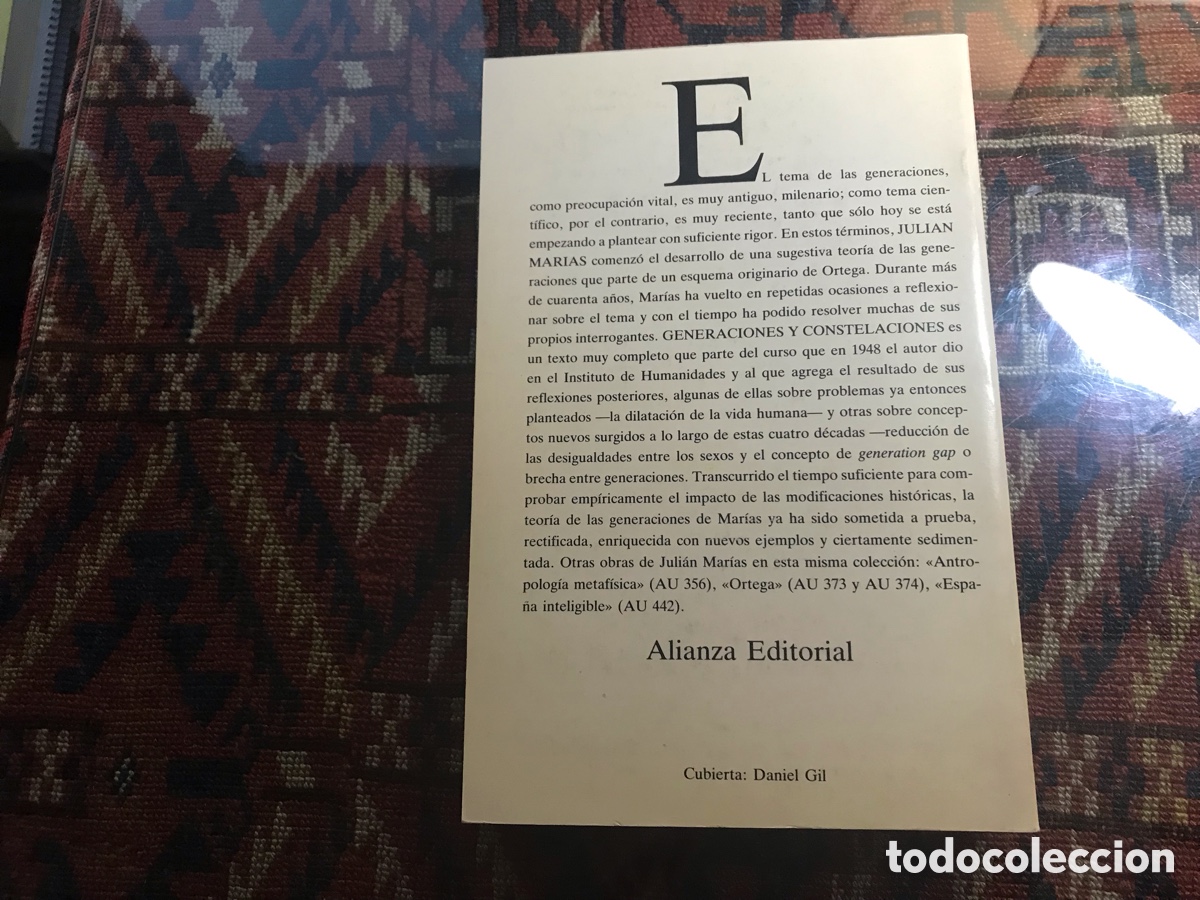 Libros de segunda mano: Generaciones y constelaciones. Juli&aacute;n Mar&iacute;as. - Foto 3
